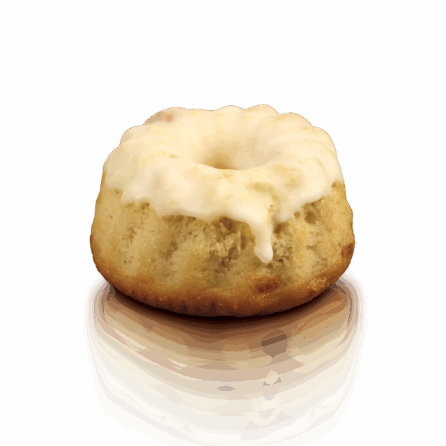 1787+Mini+Lemon+Bundt+Isolated